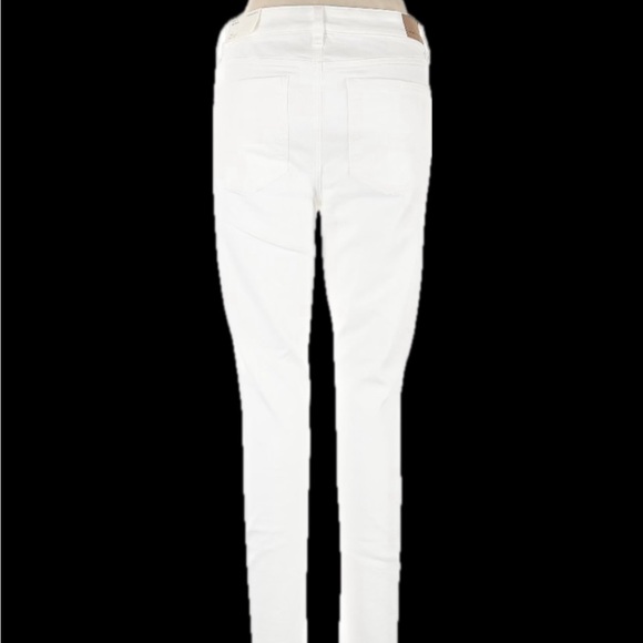 NWT American Eagle Outfitters Women's High Waist Stretch White Jeans - Picture 3 of 6